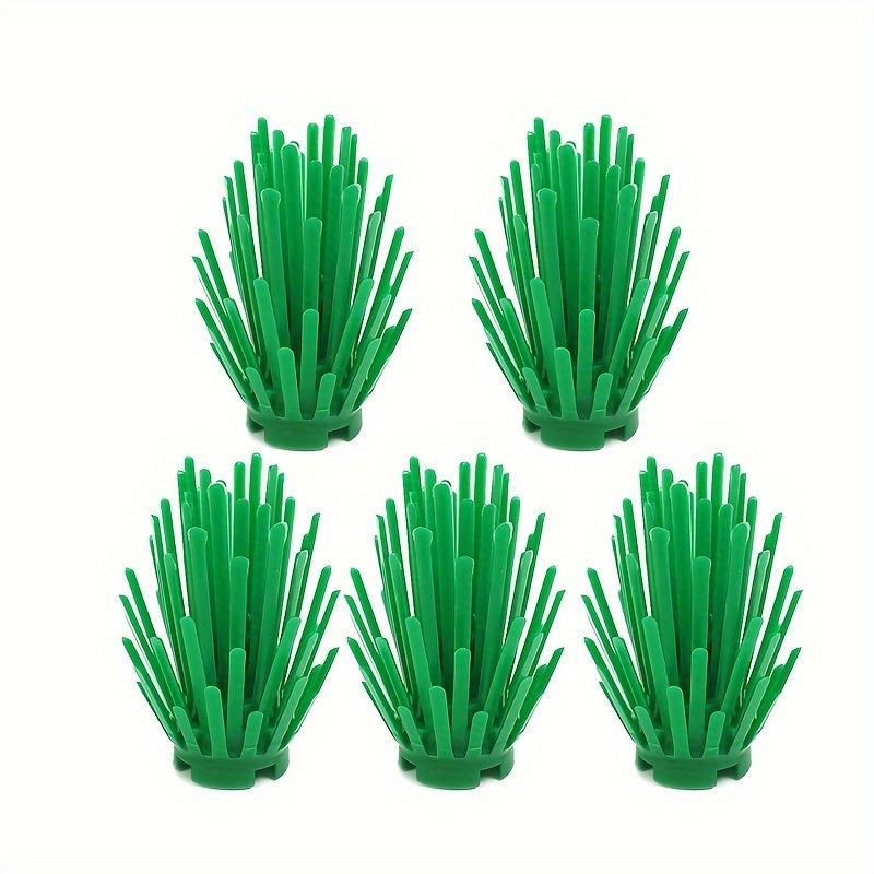 Small Building Blocks Plant Shrub Grass Flower Succulent MOC Toy