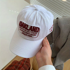 Letter Embroidery Patch Baseball Cap Classic Cotton Unisex Dad Hats