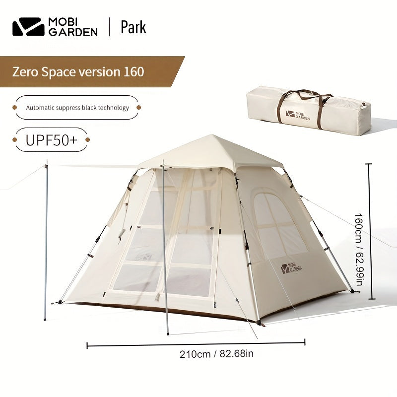 Sun Protected Folding Tent for Camping and Picnics