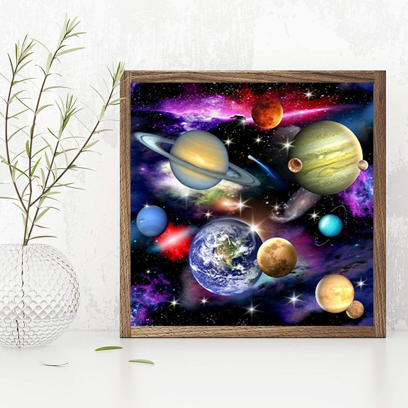DIY 5D Diamond Art Planet Series Kit