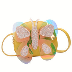 Butterfly Sequin Crossbody Bag Coin Purse Wallet Holiday Gift