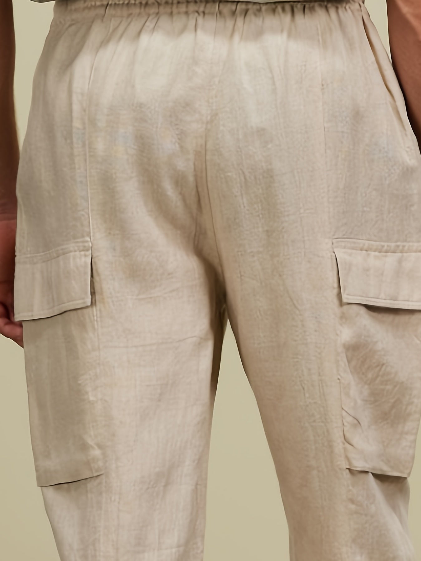 Men's Summer Loose Fit Cotton Pants