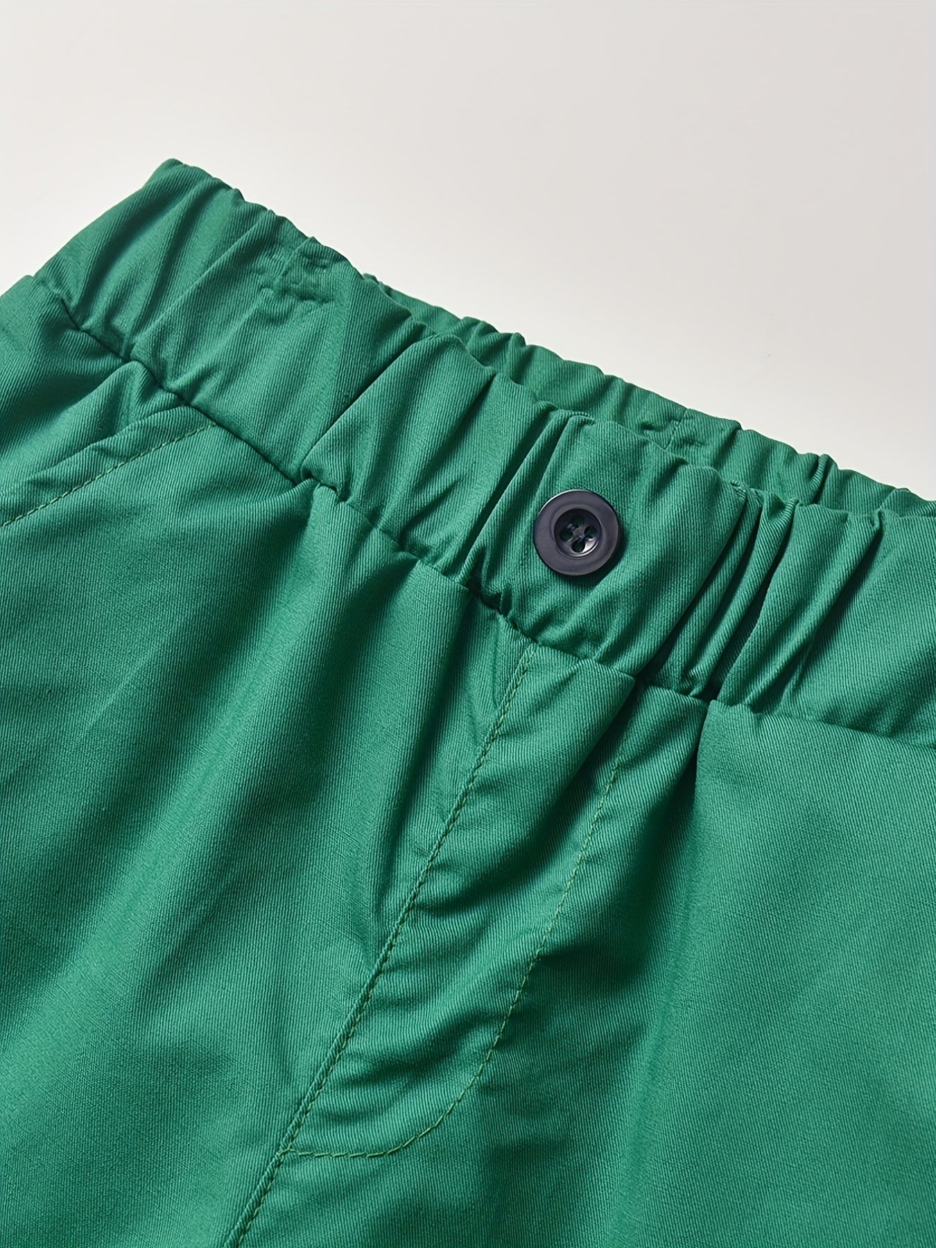 Teen Casual Elastic Waist Shorts for Summer
