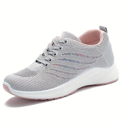 Breathable Heighten Flying Woven Shoes Soft Thick Bottom Lightweight