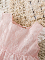 Lace Dress for Baby Girls - Summer Party Dress