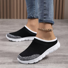 Women's Mesh Slip On Sandals Breathable Lightweight Casual Comfortable