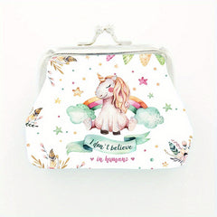 Cartoon Unicorn Coin Purse Wallet for Girls