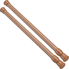 2pcs Small Curtain Spring Loaded Tension Rod 16 T