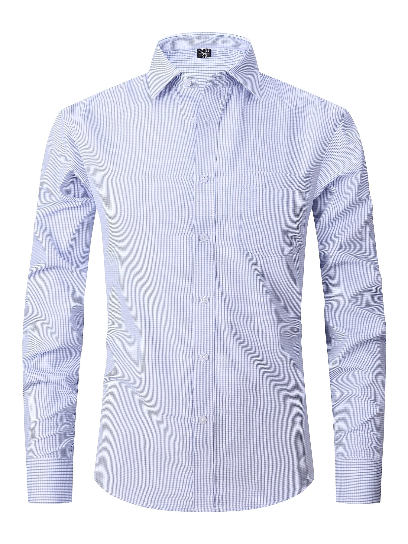 Men's Long Sleeve Button Down Dress Shirt