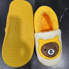 Girls Cartoon Slip On Fleece House Shoes Non Slip Soft Bottom Indoor Winter