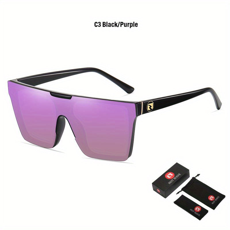 Large Square Frame Sunglasses UV Protection for Men Unisex