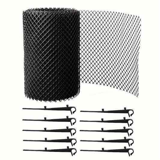 Gutter Guard Mesh Leaf Blocking Net Plastic Mesh Fence Mesh