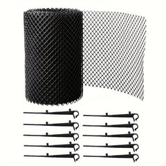 Gutter Guard Mesh Leaf Blocking Net Plastic Mesh Fence Mesh