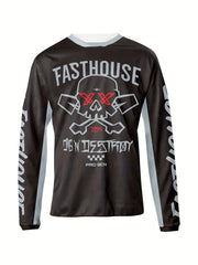 Men's Fasthouse Cycling Jersey Quick Dry & Long Sleeves