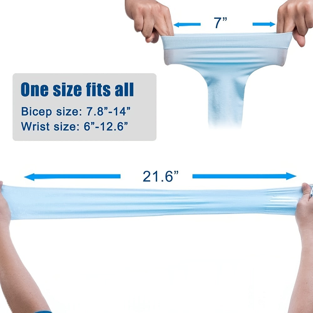 Sunscreen Proof Arm Sleeves for Outdoor Activities