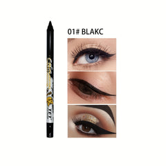 14 Colors Waterproof Eyeliner Pencil Multicolor Dual Use Eye Makeup Pen