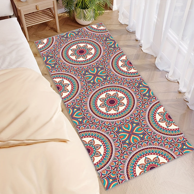 Vintage Moroccan Hallway Rug Extra Long American Style Living Room Rug