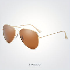 Polarized Men's Sunglasses Driving Large Frame UV400 Glasses Case