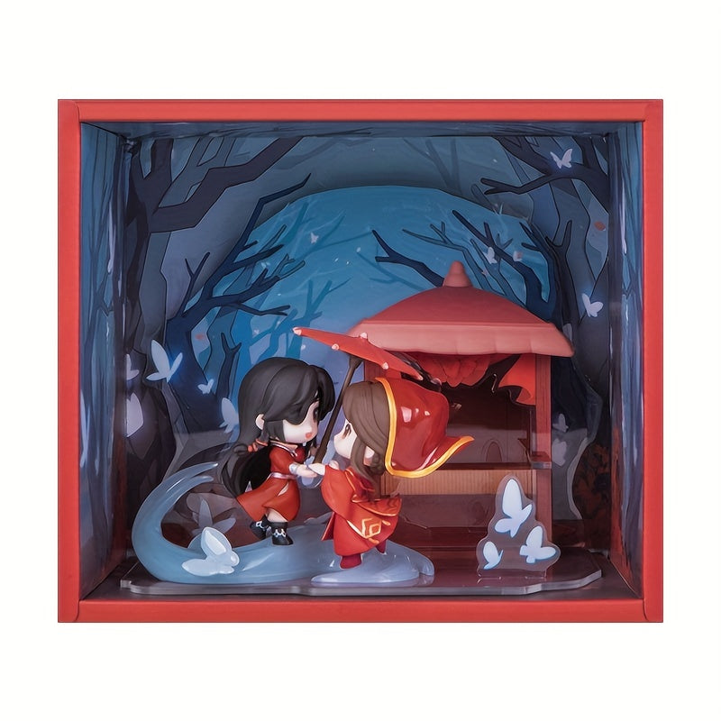 Qingcang Tianguan Blessing Huacheng Junyue Q Version Hand run Anime Dolls