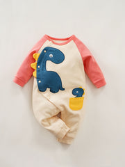 Baby Dino Bodysuit Long Sleeve
