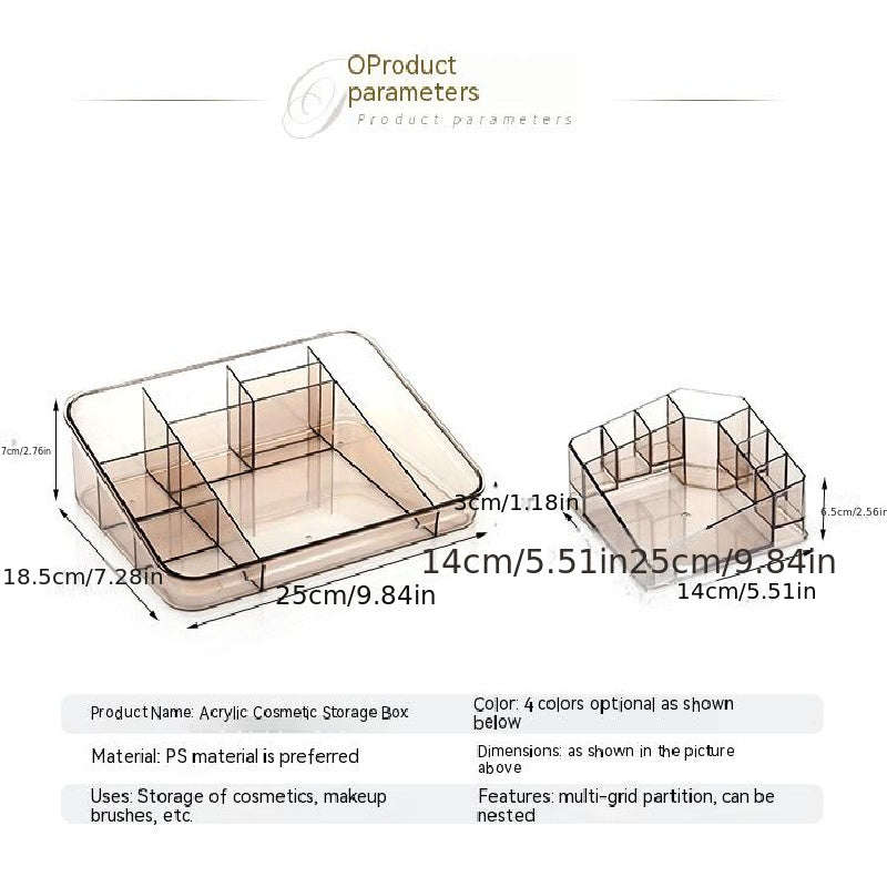 Makeup Organizer with Drawers for Vanity Desk
