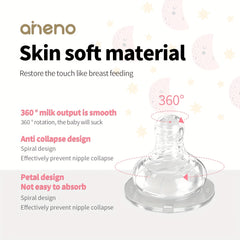 300ML Baby Feeding Bottle for Little One's Meals