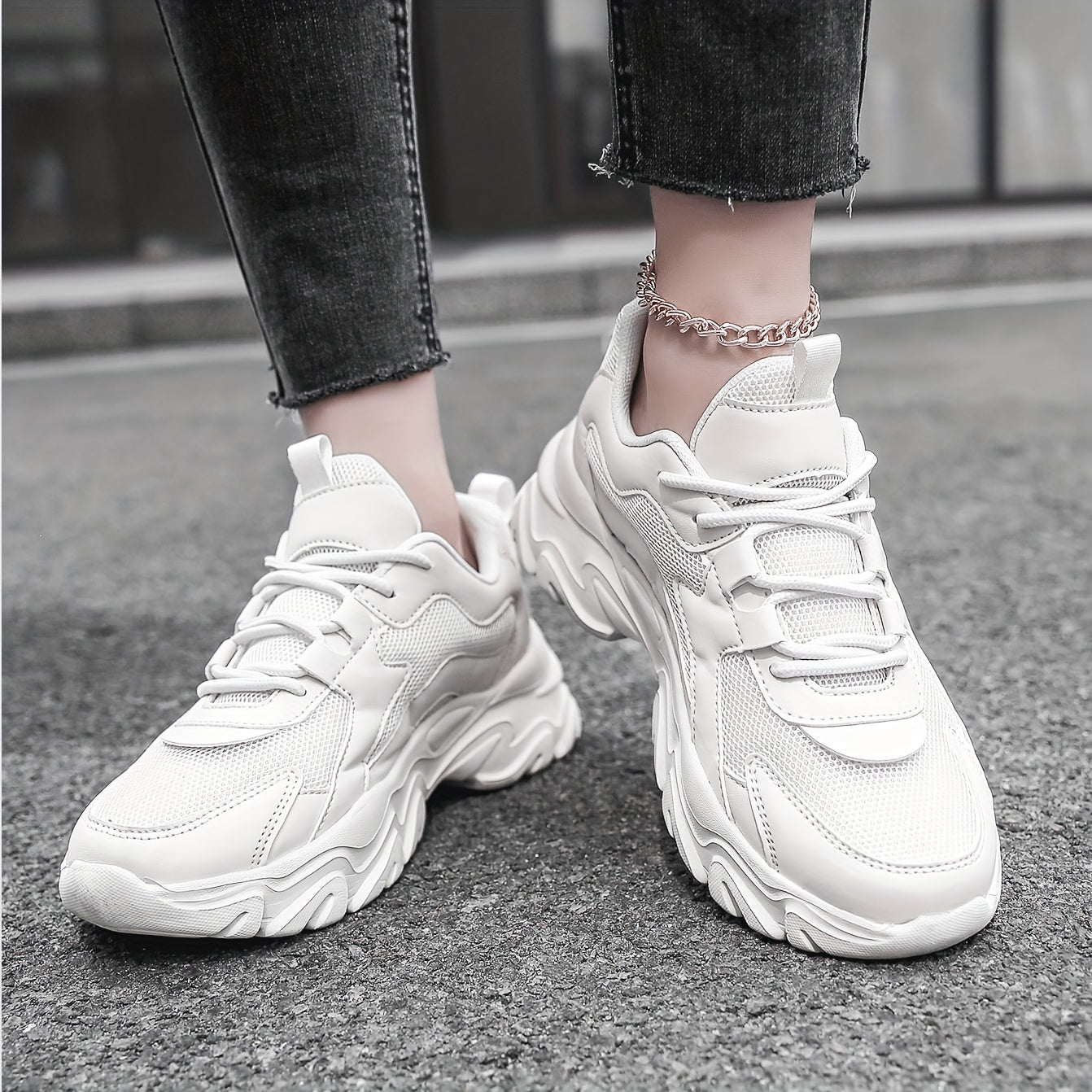 Women's Outdoor Lightweight Casual Running Shoes Anti Slip And Wear Resistant
