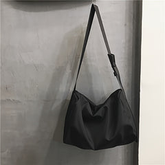 Large Capacity Nylon Hobo Bag Crossbody Handbag