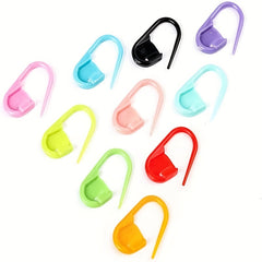 100pcs Mixed Knitting Needle Counter Crochet Locking Needle