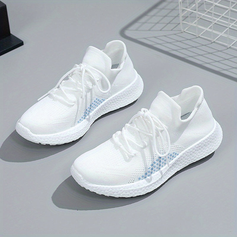 Women's Breathable Walking Shoes Lace Up Lightweight Sports Shoes