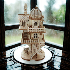 3D Wooden Treehouse Puzzle Model DIY Assembly Gift