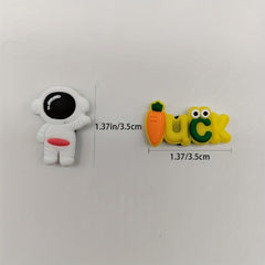 26pcs 30pcs PVC Shoes Charm Cartoon Hole Buckle Clogs Accessories