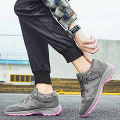 Men's Warm Outdoor Platform Shoes for Winter