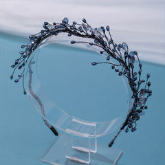 Girl's Diamond Flower Crown Headband Fairy Hair Accessories Princess Headwear