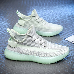 Breathable Knitted Mesh Sneakers for Women