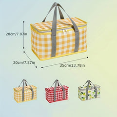 Large Capacity Outdoor Picnic Bag for Camping & Travel