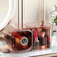 Makeup Sponge Lipstick Holder Organizer With Lid Dustproof