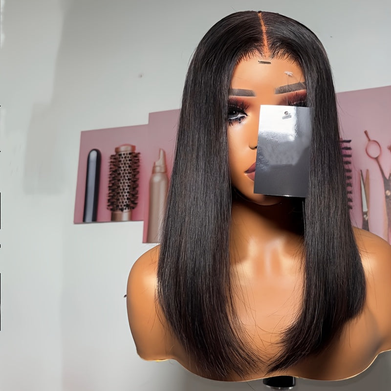 180 Density Straight Bob HD 13x4 Lace Frontal Human Hair Wigs