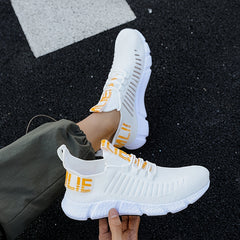 Men's Breathable Running Shoes Non Slip Soft Sole Sneakers