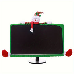 Christmas Computer Monitor Cover - Reindeer Design