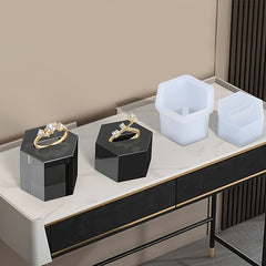 Silicone Rings Holder Mold for DIY Resin Jewelry Box Making