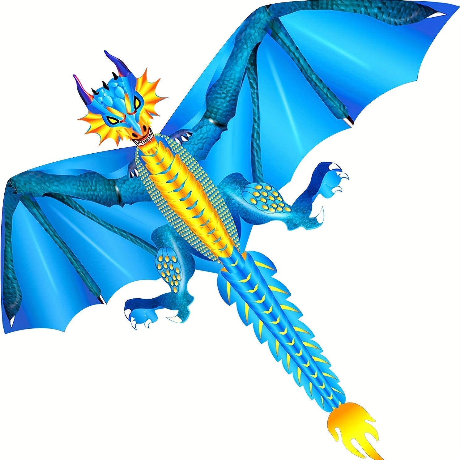 Ice Dragon Kite Easy To Fly Fire Dragon Kite