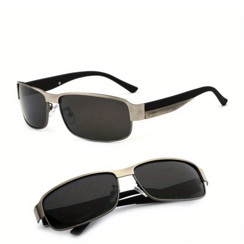 Men's Polarized Square Sunglasses UV Protection
