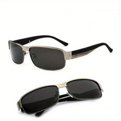 Men's Polarized Square Sunglasses UV Protection