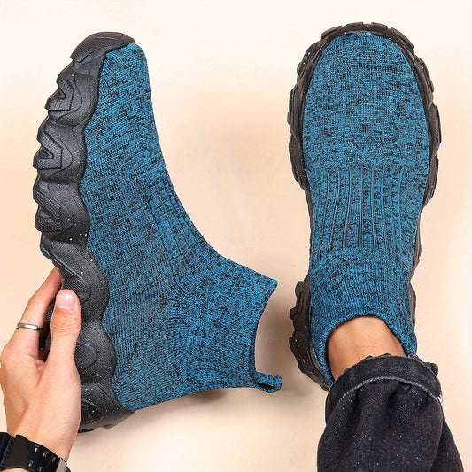 Comfy & Durable Plus Size Men's Slip-On Sneakers for Outdoors
