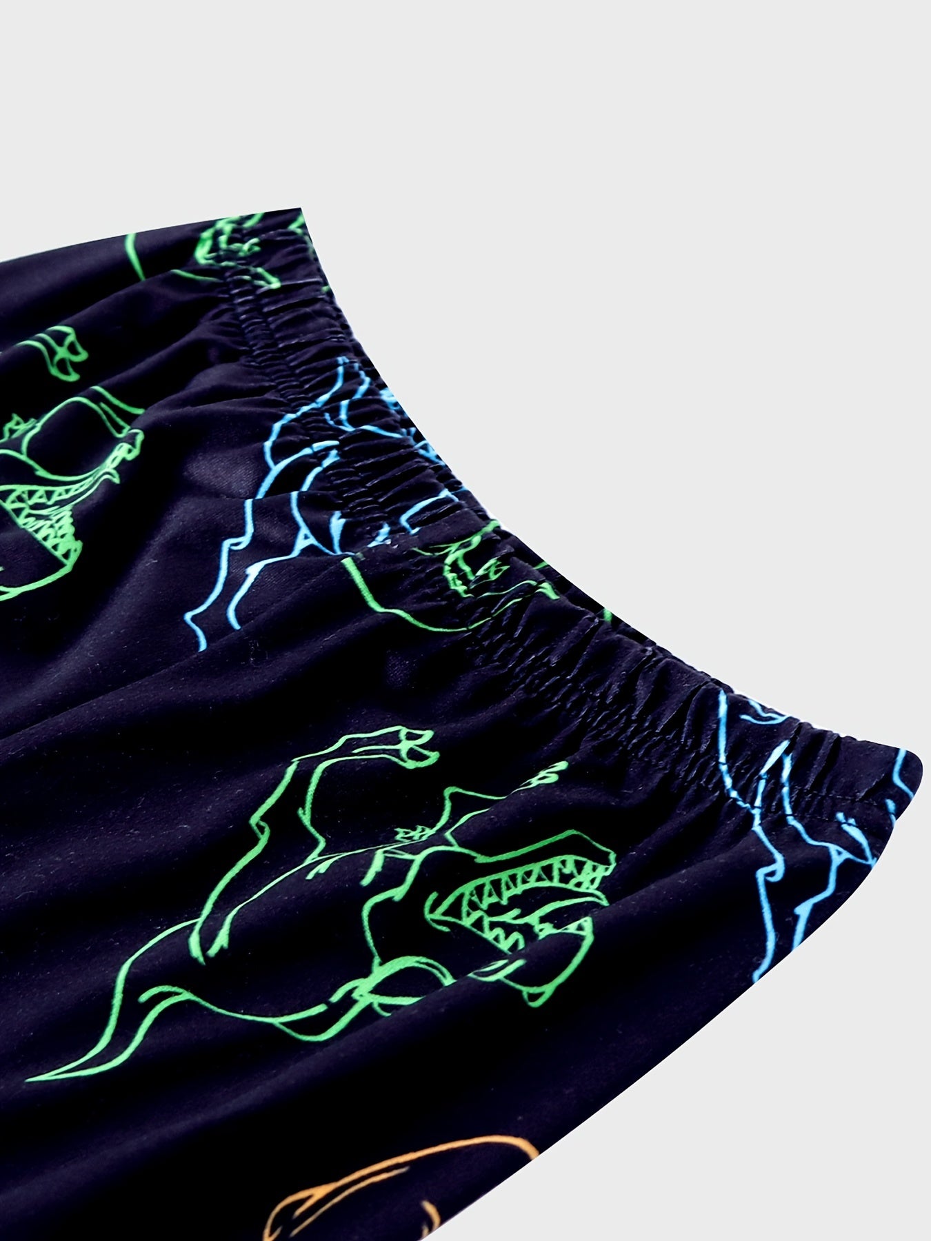 Boys Dino Pajama Set NO SLEEP ZONE Sunglas