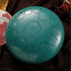 Hluru Empty Drum 13 Tone 30 48 Cm Steel Tongue Drum Carbon Steel