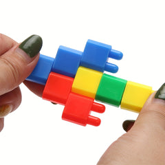 300pcs Rocket Bullet Desktop Building Block Toys Plastic Toys