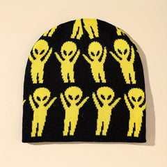 Alien Knit Beanie: Stylish & Versatile Men's Hat