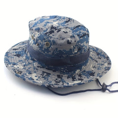 Camo Bucket Hat for Camping and Fishing